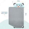 thumbnail image 5 of Wildkin Modern Nap Mat with Elastic Corner Straps for Toddler Boys and Girls, Daycare and Preschool (Elephants Blue), 5 of 8
