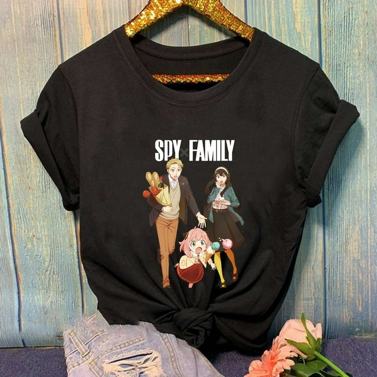 SPY x FAMILY Yor Forger T-Shirt Anime, Loid, Anya, Forger Unisex Soft Tee
