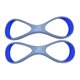 thumbnail image 4 of Aleta de fulcro para antebrazo, equipo de natación, fácil de usar, auxiliar, estilo libre, 8 palabras Gris Azul L, 4 of 8