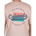 thumbnail image 3 of Unisex Colorado State Graphic Tee, Triblend T-Shirt from Home Free, Sizes S-2XL, 3 of 5