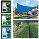thumbnail image 4 of Toldo de vela para sombra de sol cubierta de invernadero de Ehuebsd plantas Patio exterior invernadero, 4 of 9