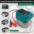 thumbnail image 4 of Car Battery Jump Starter Adapter Compatible with Bos.ch 18V PBA/PSB/PSR Battery, Battery Starter Adapter for up to 3.5L Gas or 3.5L Diesel Engine with 11AWG Jump Kit Cable, 4 of 10