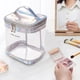 thumbnail image 4 of Bolsa de almacenamiento cosmético de gran capacidad | Organizador de maquillaje de TPU de PVC transparente | Maletín de artículos de aseo de viaje para mujeres y hombres | A prueba de fugas, 4 of 5
