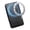 Black, variant on Wallet Card Slot Holder Phone Back Wallet with Strap Sleeve Cellphone Credit Cards Case for 17