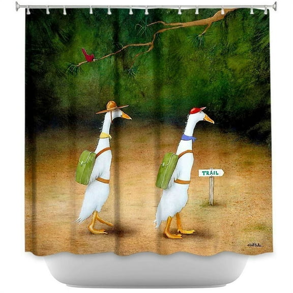 Shower Curtains - DiaNoche Designs - Backquackers