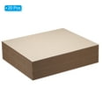 thumbnail image 3 of Uxcell 0.16"x12.5"x10" Book Board, 20 Pack Chipboard Sheets Book Binding Board Bookboard Bookbinding Supplies, Gray, 3 of 6