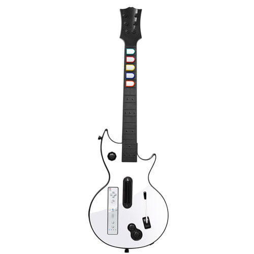 Cta Shred Axe White Wireless Guitar Wii Walmart Com Walmart Com