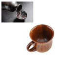 thumbnail image 4 of Beer Mug, Durable Beer Mugs Wood Beer Mug Cup, For Office Home, 4 of 8