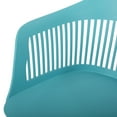thumbnail image 7 of GDF Studio Irene Outdoor Modern Dining Chair, Set of 4, Teal, 7 of 7