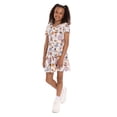 thumbnail image 4 of Stitch Girls Print Skater Dress with Short Sleeves, Sizes 4-12, 4 of 7