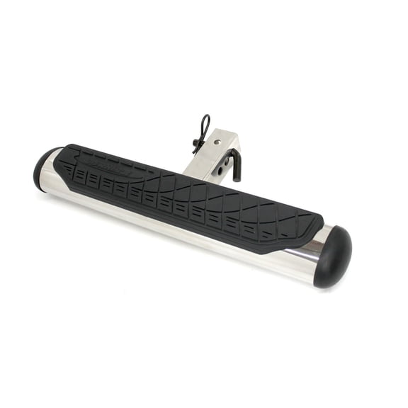 Go Rhino 460PS 24" Stainless Steel Oval Tow Hitch Step Bar for 2" Receivers
