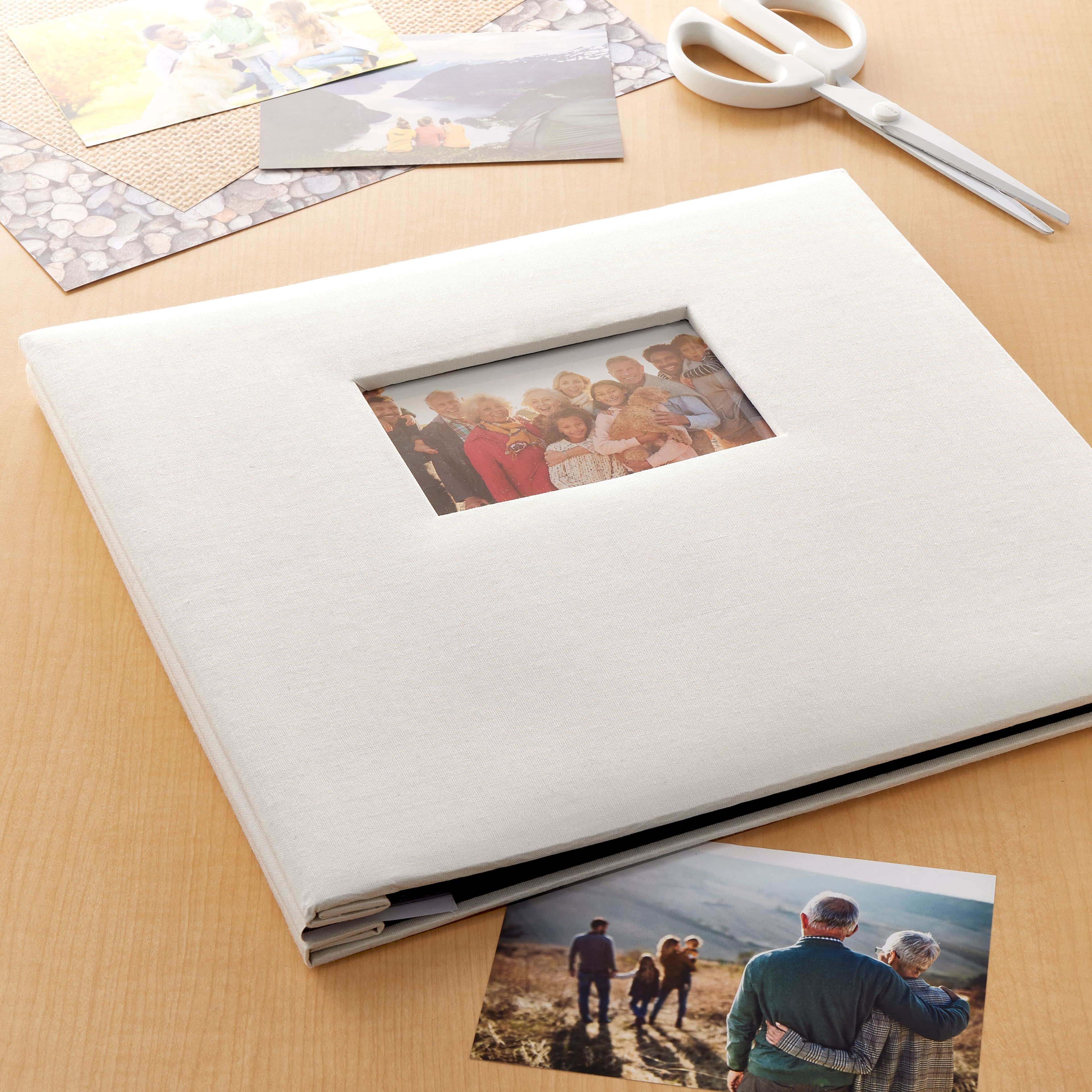 Recollections Cream Scrapbook