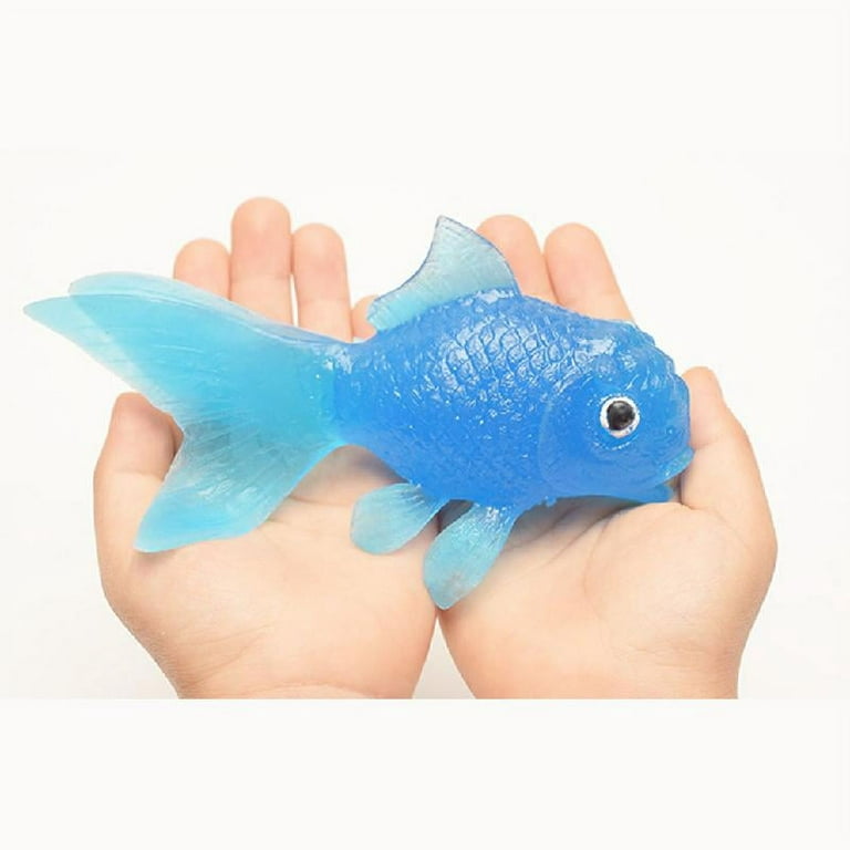 2 Sets Bath Toys for Kids Ages 4- 8 Gold Fish Bath Toy Artificial