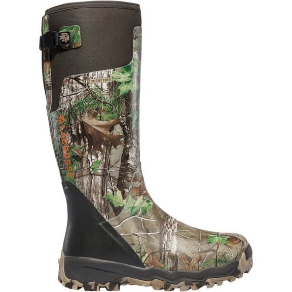 LaCrosse Alpha-Burly Pro Boots Realtree Xtra Green With Thick Cushioning EVA Midsole - Size 12