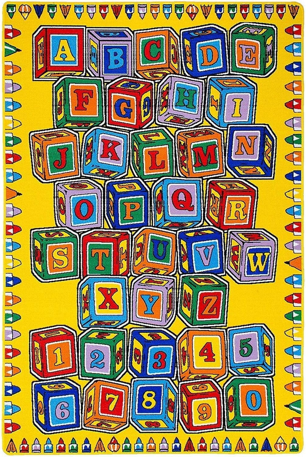HR-Kids Rugs for Playroom Bedroom 5x7 Boys Girls Children ...