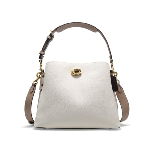 Bolso bandolera grande de piel para mujer con estilo de mostrador C2590B4CAH