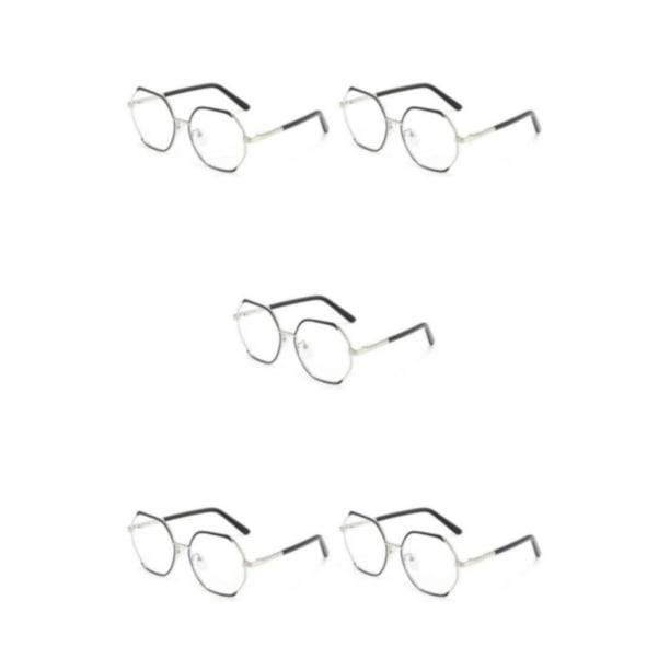 Sonducket Gafas de lectura, gafas de lectura, lentes antiazules, bloque cuadrado de gran tamaño, hipermetropía, colgante de moda a la moda, Type2 NO2