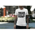 thumbnail image 4 of Old Glory Mens Father's Day The Man Behind the Bump Short Sleeve Graphic T Shirt, 4 of 6