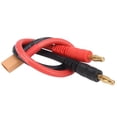 thumbnail image 2 of 4.0mm Banana Plug To XT30, Stable Practical Lightweight B6 Charger Banana Plug To XT30  For Ship Model For Rc Car Model For Airplane Model ANGGREK 4.0mm Banana Plug to XT30 12AWG, 2 of 8