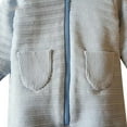 thumbnail image 5 of Amazing Snazzy Hooded Full Knitted Boys and Girls Romper, 5 of 6