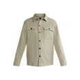 thumbnail image 5 of George Men's Fleece Knit Shirt Jacket with Long Sleeves, Sizes S-3XL, 5 of 5