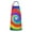 Colorful Rainbow Tie-1, variant on Rainbow Tie Dye Ray Circle Pattern Apron-Garden Aprons for Women with Pockets-Cotton Linen Waterproof Kitchen Cooking Gardening Aprons Adjustable for Kitchen,Cooking,BBQ and Salon 33x27 Inch