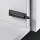 thumbnail image 3 of 2 gorila para puerta de armario, color negro Ormromra 221054-1, 3 of 9