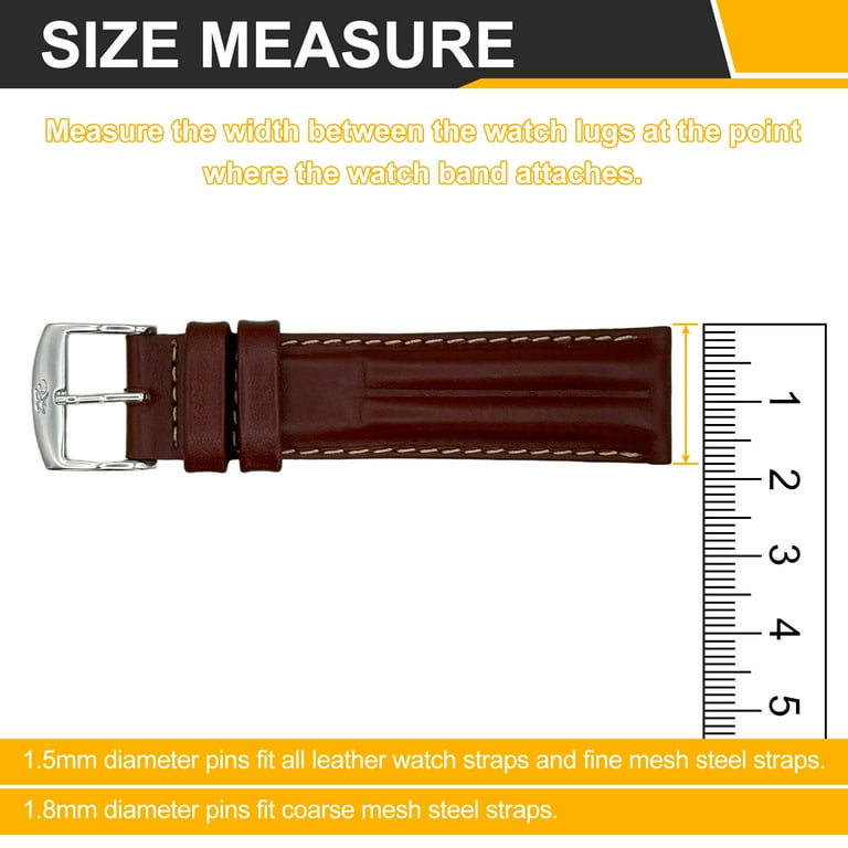 16pcs 17/17/15/19mm Watch Spring Bar Thickness Band