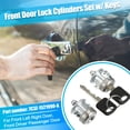 thumbnail image 3 of Unique Bargains Door Lock Cylinders Ignition Switch w/ Keys 7C3Z-1521990-A 1L3Z-11582-A for Ford E150 E250, 3 of 6