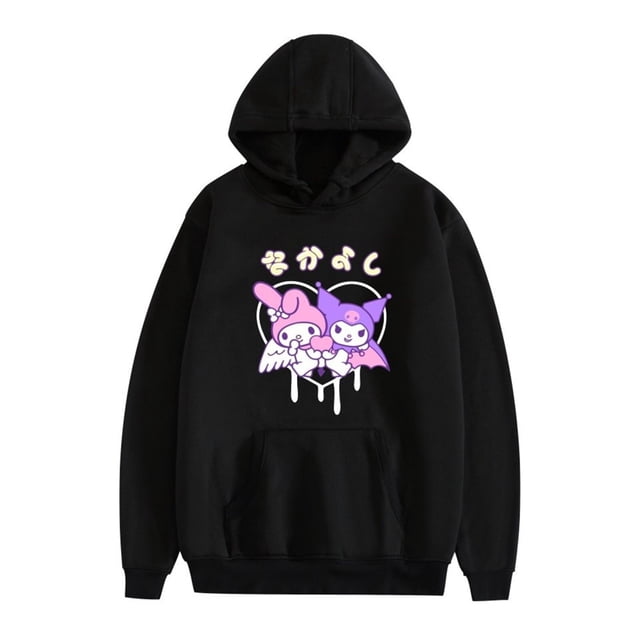 Sudadera con capucha de Sanrio para niños y niñas, suéter de algodón con dibujos animados de Anime Kawaii, Cinnamoroll, regalos de otoño, novedad