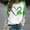 Green, variant on HaoXianJian Shirts for Women St Patricks Day 2025 Casual Long Sleeve Sweatshirt Shamrock Graphic T-shirt Green Saint Irish love Leart Leopard Print Patty's Tunic Tops Plus Size 4X 5X Valentine's Day