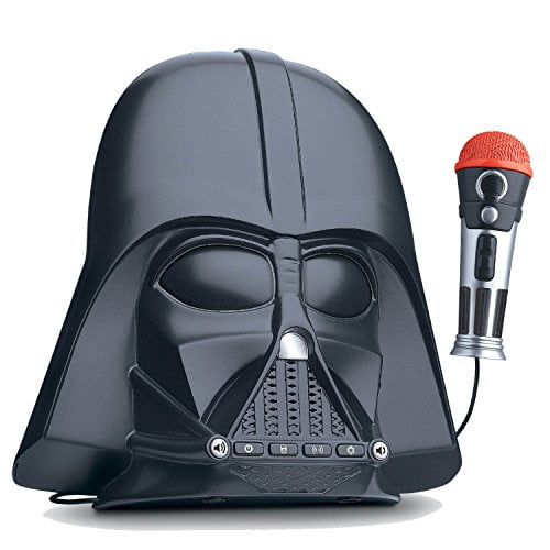 eKids Star Wars Darth Vader Voice Changing Boombox Connects to MP3