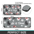 thumbnail image 7 of Gray Christmas Snowman Pattern Kitchen Rugs Sets Of 2,Anti Fatigue Kitchen Mat Rugs Non Slip Washable,Decorative Kitchen Floor Mats for Kitchen,Sink,Laundry,17"X30"+17"X47", 7 of 7