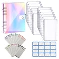 thumbnail image 3 of Miangastore 1 Set Envelope Binder for Money Saving with Waterproof Zipper Envelopes Assorted Color, 3 of 9