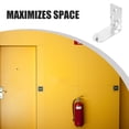thumbnail image 4 of 4pcs Fire Extinguisher Bracket Wall Mount Fire Extinguisher Holder Iron Extinguisher Hook Wall Mounted Fire Extinguisher Bracket, 4 of 8