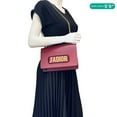 thumbnail image 2 of Pre-Owned Christian Dior J'Adior Flap Medium Leather Chain Shoulder Bag Red, 2 of 15
