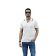 thumbnail image 2 of Iceglad Men's Knit Polo Shirts Cotton Short Sleeve Casual Collared Vintage Shirts Classic Fit Soft Shirts, 2 of 13