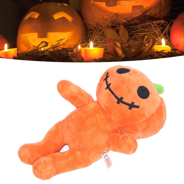 Muñeco Relleno de Calabaza de Halloween Regalo de Almohada de Felpa de Halloween Muñeco de Peluche Adorable Suave Espeluznante Divertido para la Decoración de la Fiesta en ANGGREK Otros
