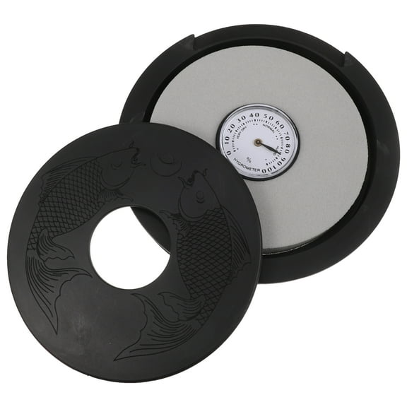 Guitar Hygrometer for Case Accessories Stand Rack Lemon Oil Fretboard Black