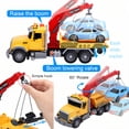 thumbnail image 2 of Tow Truck DDZOOU Kids con juguetes de coche para niños de 4 a 7 años con luz, 2 of 6