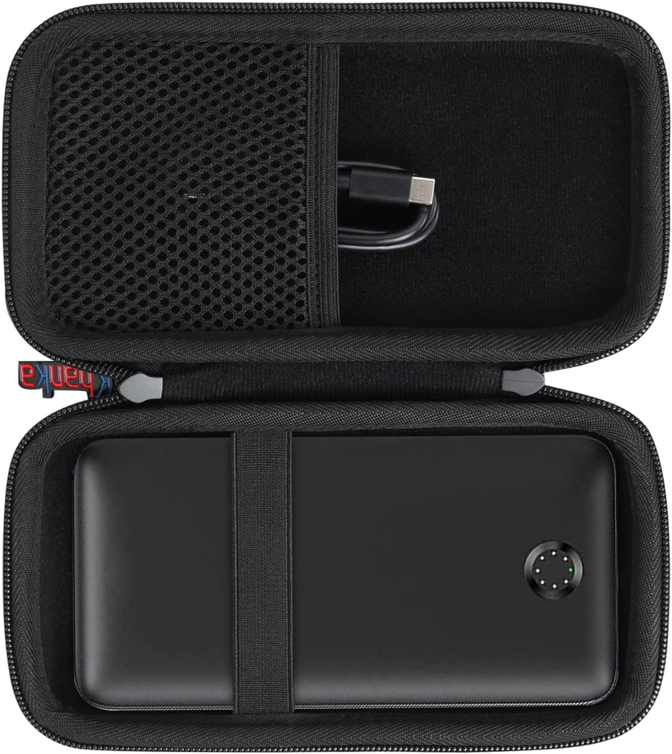 HRTGFD-Hard Travel Case Replacement for Anker 347 Power Bank (PowerCore 40K), 40,000mAh Battery Pack, Case Only (Black)