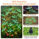 thumbnail image 3 of Luces solares para jardín YaaFen, paquete de 2 unidades, impermeables, que se balancean en forma de estrella, 3 of 8