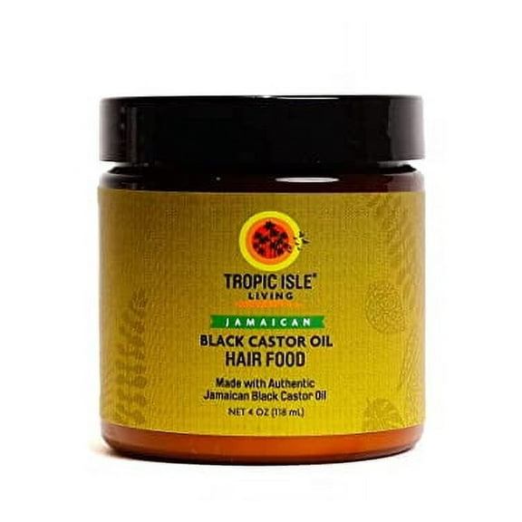 Tropic Isle Living Jamaican Black Castor Oil Hair Food 4oz - All Hair Types