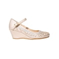 thumbnail image 2 of ZAPATILLAS TACONES CORRIDO VESTIR LEON NIÑA ORO POLIPIEL 1753 Leon 1753p, 2 of 3