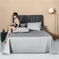 thumbnail image 4 of NETSENG Draps Grand en Gris Clair - Draps Doux pour Lit Grand size, 4 of 4