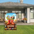 thumbnail image 3 of Amhnf Welcome Garden Tools In Red Boots With Flowers And Wooden Sign For Home Outdoor Garden Yard Decor 12x18 inch, 3 of 5
