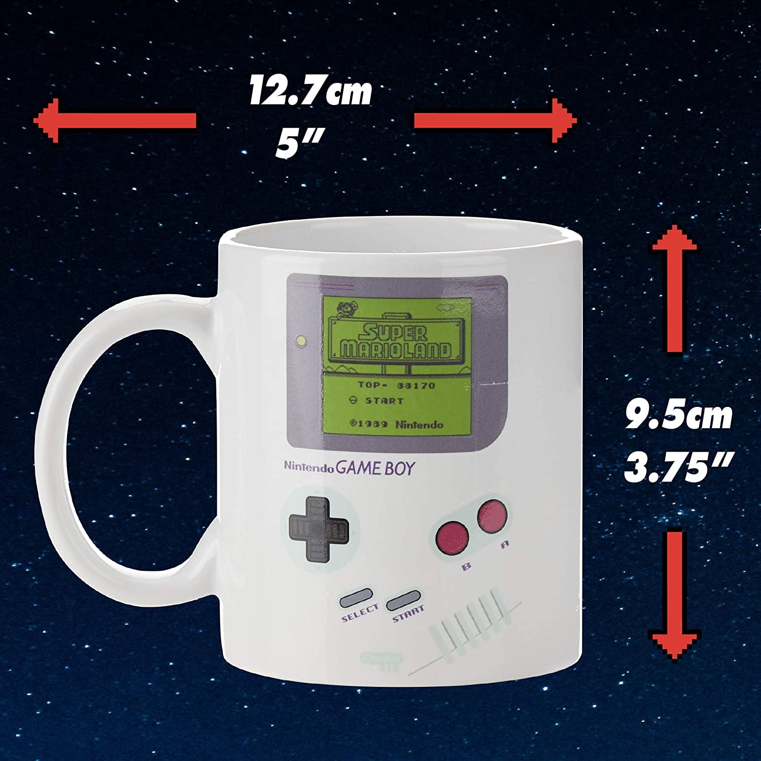 Paladone Gameboy Heat Changing Coffee Mug - Gift for Gamers, Fathers, Coffee  Enthusiasts - Walmart.com
