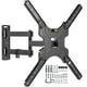 thumbnail image 1 of Soporte de pared para TV Solid As Mountain Full Motion, 26-55 pulgadas, 77 libras, 1 of 6