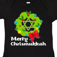 thumbnail image 4 of Inktastic Merry Chrismukkah Boys or Girls Baby Bodysuit, 4 of 5
