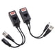 thumbnail image 2 of 10 Pares de Transceptores Pasivos de Vídeo BNC A RJ45 con Alimentación y Balun para Cámaras CCTV, Video Balun con Alimentación RJ45., 2 of 5